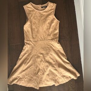Zara Tan Mini Dress
